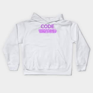 Code wizard Kids Hoodie